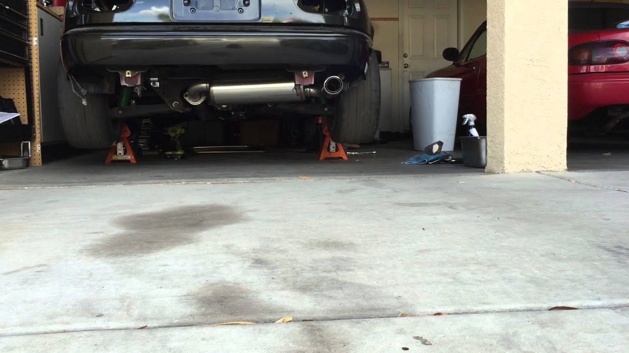 Miata full Racing Beat exhaust YouTube