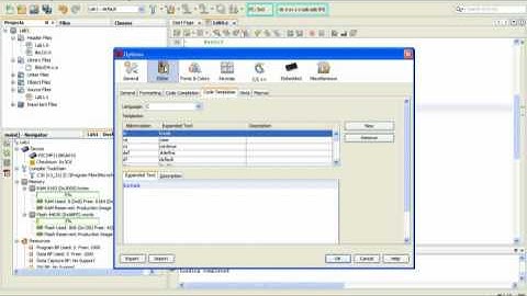 Microchip  MPLAB TV Code Templates