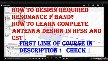Radiation pattern of monople antenna how to animate  in hfss | cst