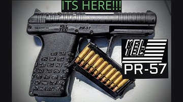 THE NEW KEL-TEC PR57! Finally got hands on this unconventional gun! Surprising results!watch! 5.7x28