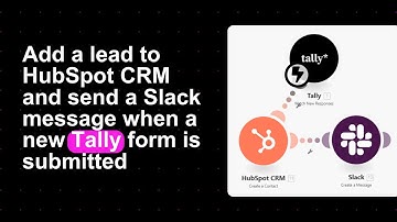 Automatically add leads to HubSpot CRM when a Tally form is submitted