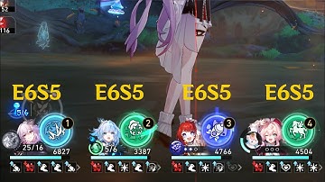 E6S5 EVERNIGHT AMPHOREUS TEAM DESTROY MOC 12 0 CYCLE | Honkai: Star Rail