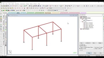 Member load in Staad Pro