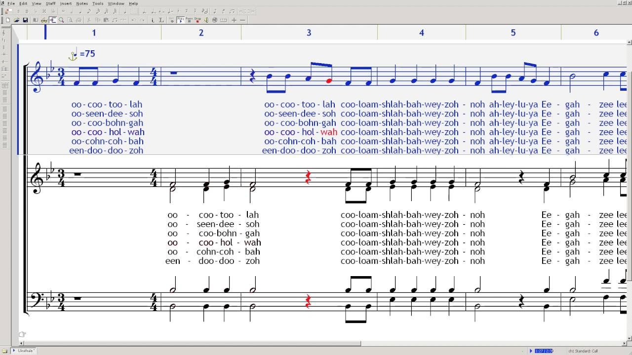 Ukuthula   Soprano dominant