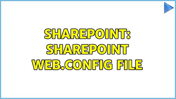Sharepoint: Sharepoint Web.Config file