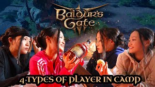 The 4 types of BG3 players in CAMP | Baldur's Gate 3