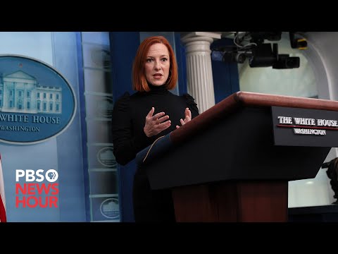 WATCH LIVE: White House Press Secretary Jen Psaki Holds News Briefing