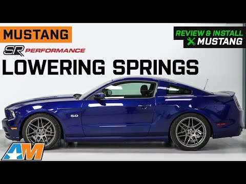 2005-2014 Mustang Coupe SR Performance Lowering Springs Review & Install