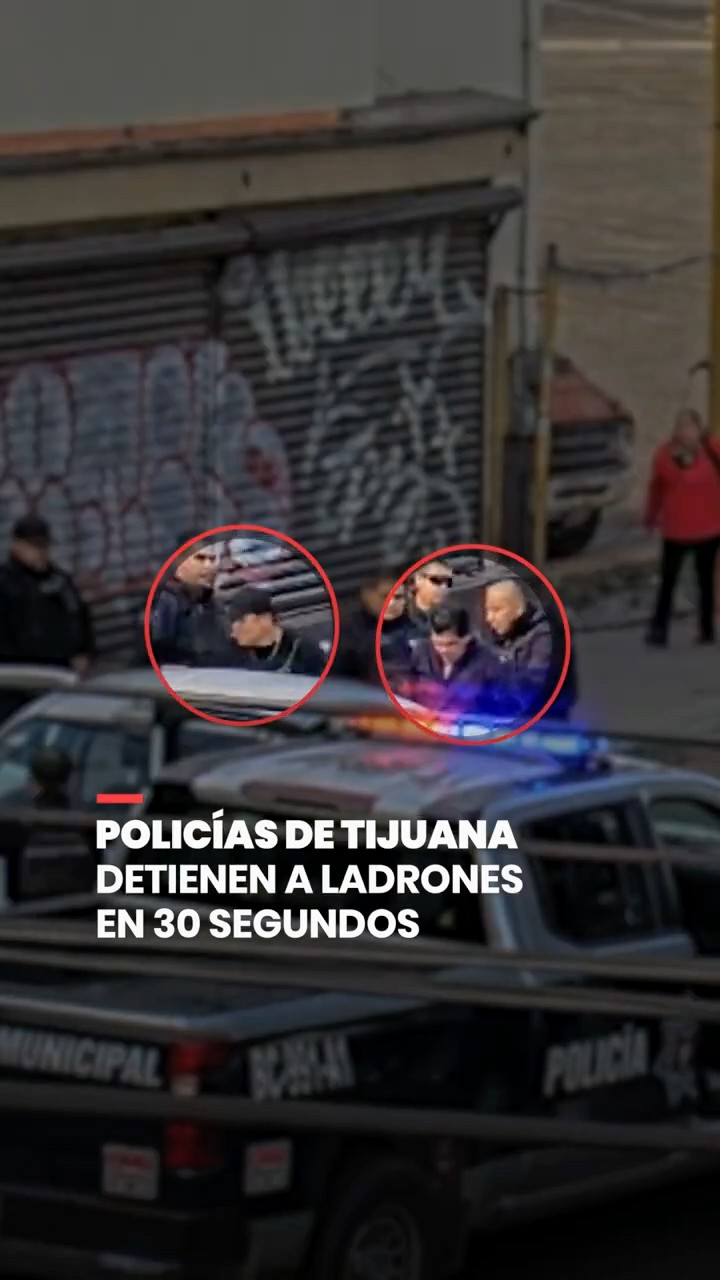 Delincuente en Tijuana recibe su merecido en 30 segundos