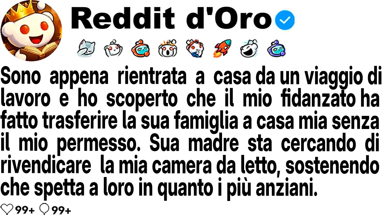 Sono tornata a casa dal viaggio di lavoro e ho trovato sette estranei nel mio salotto. La madre del mio fidanzato stava riorganizzando i miei libri, suo padre aveva i piedi sul mio tavolino, e lei...