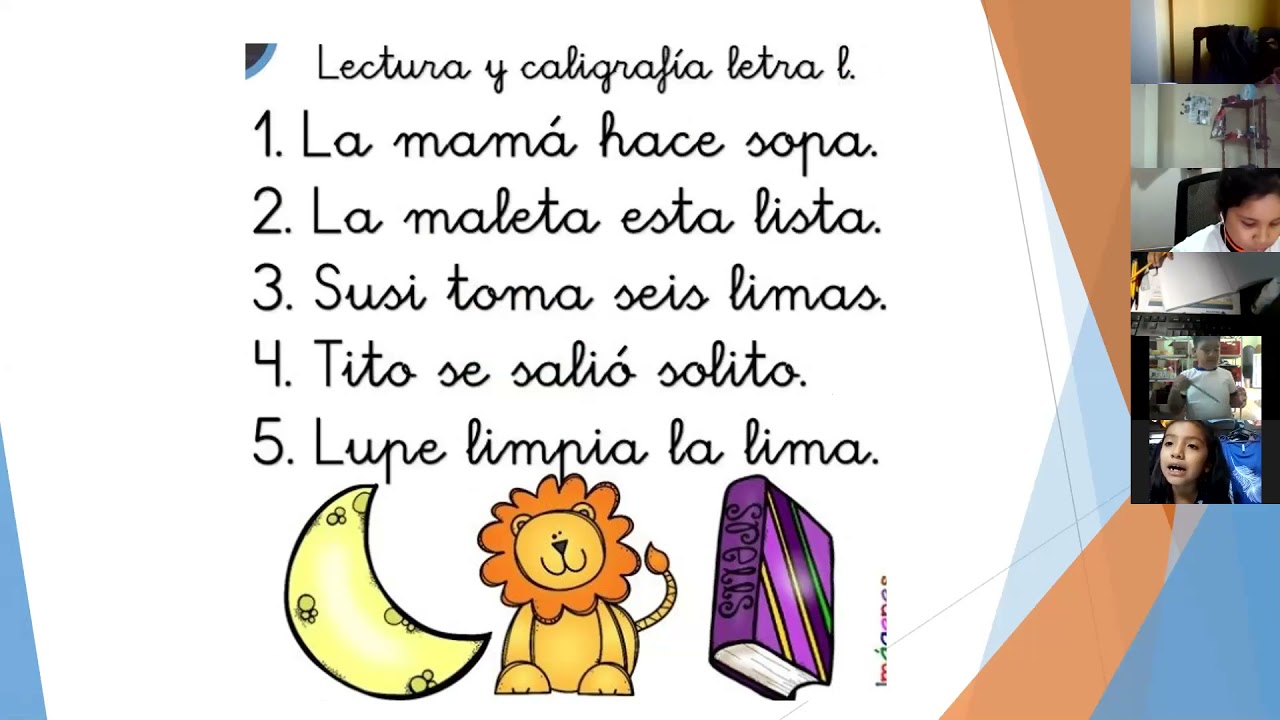 Oraciones Que Empiecen Con L