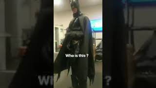 Lonzo Ball dressed as Batman for Halloween