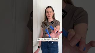 Spring corner clamps, perfect for assembling picture frame molding and door trim prior to install! Spring corner clamps, perfect for assembling picture frame molding and door trim prior to install!