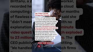 Her Video Turned Firing Into Triumph
