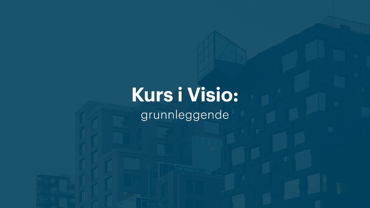 Kurs i Visio: grunnleggende | Utdannet.no Legge til koblinger mellom Visio figurer Visio