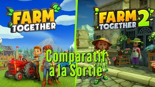 Comparatif Farm Together & Farm Together 2 au Moment des Sorties en Accès Anticipé !