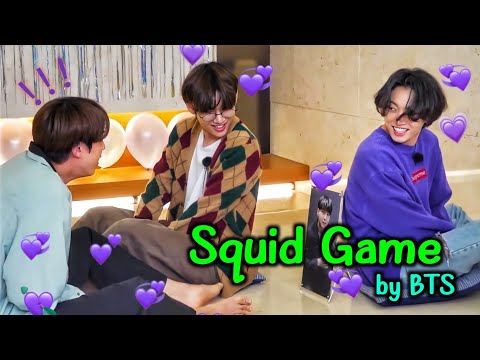 BTS Playing Squid Game (BTS Funny Moments)