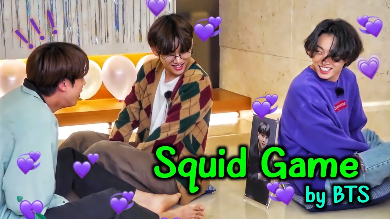 BTS Playing Squid Game (BTS Funny Moments) - YouTube