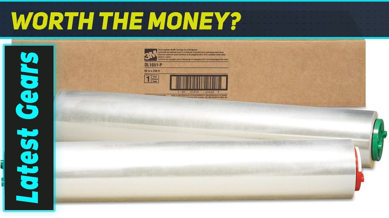 3M LS1000 Laminator Refill: The Easiest Way to Flawless, Heat-Free Lamination