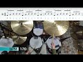Jazz Drum Fill Basics groups of 5