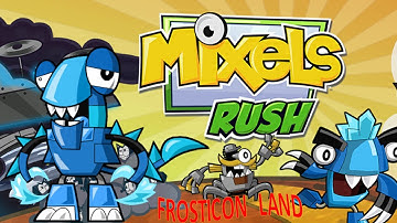 Mixels Rush: Frosticon Land ALL 3 STARS and SECRET LEVEL!