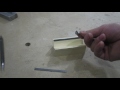 Как сделать простое приспособление для заточки ножей электрорубанка