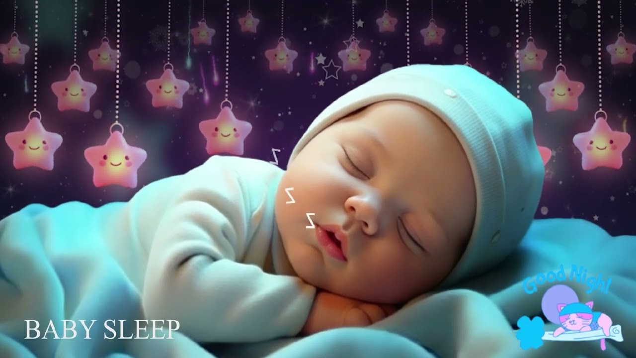 Baby Bedtime Music 🎶 Gentle Mozart & Brahms Lullabies for Deep Sleep