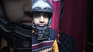 Ready moto vlog setup in helmet 😍 #viral #ytshorts #youtubeshorts #djicamera #motovlog #osmoaction4
