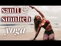 Sanfte feminine yoga routine fr hften  rcken 