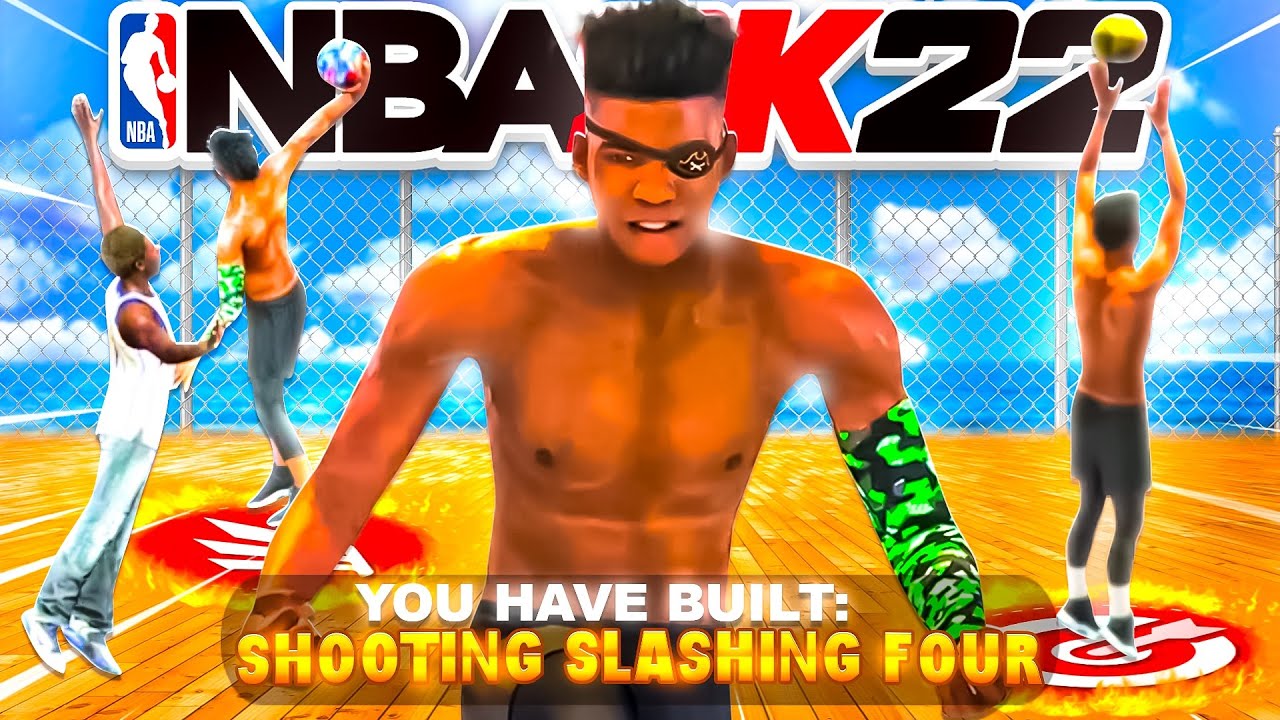 MY NEW *REBIRTH* “SHOOTING SLASHING FOUR” BUILD IS A DEMIGOD NBA 2K22