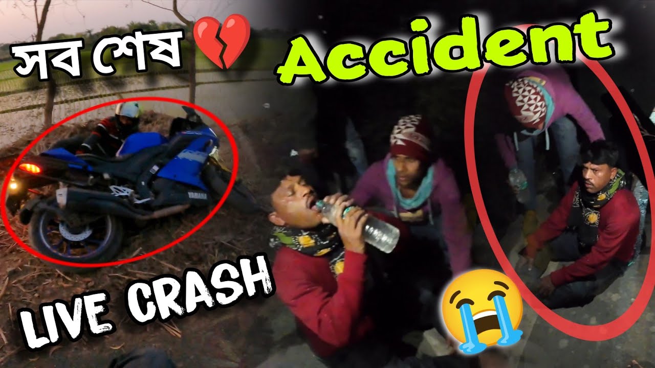 Live R15v3 Crash 😭 | Hyper Ride Gone Wrong 💔