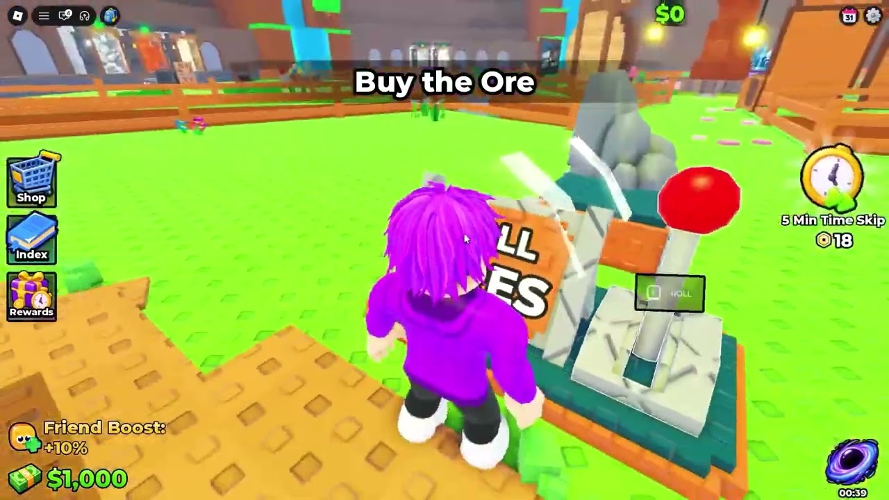 (RE-EDIT)I pretended to be a newbie and got 0.01% ore at the ore sale!