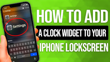 How To Add A Clock Widget To Your iPhone Lock Screen: EASY Guide!
