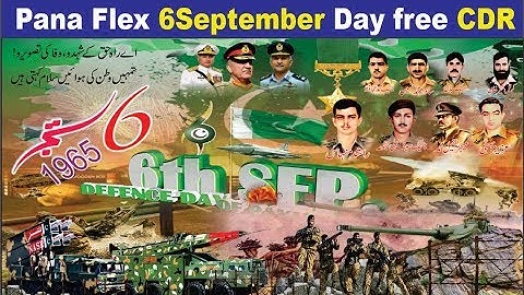 how to make 6 September flex,banner design in coreldraw 2019