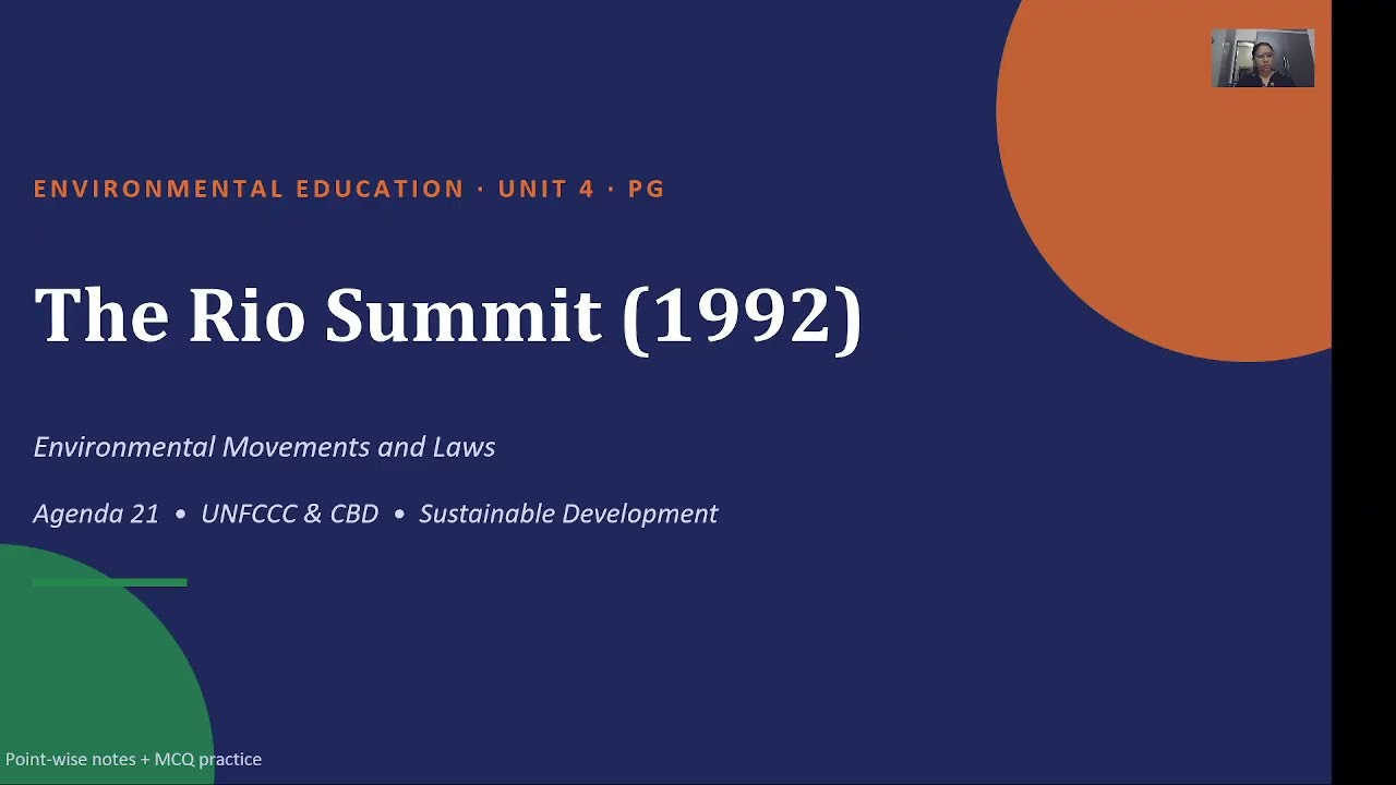 Thumbnail for The Rio Summit 1992