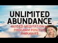 Unlimited abundance  guided meditation with landria onkka