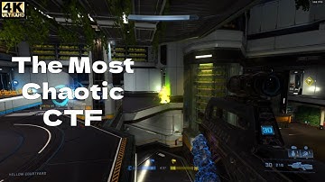 The Most Chaotic Game Of CTF: Halo Infinite 4k Gameplay