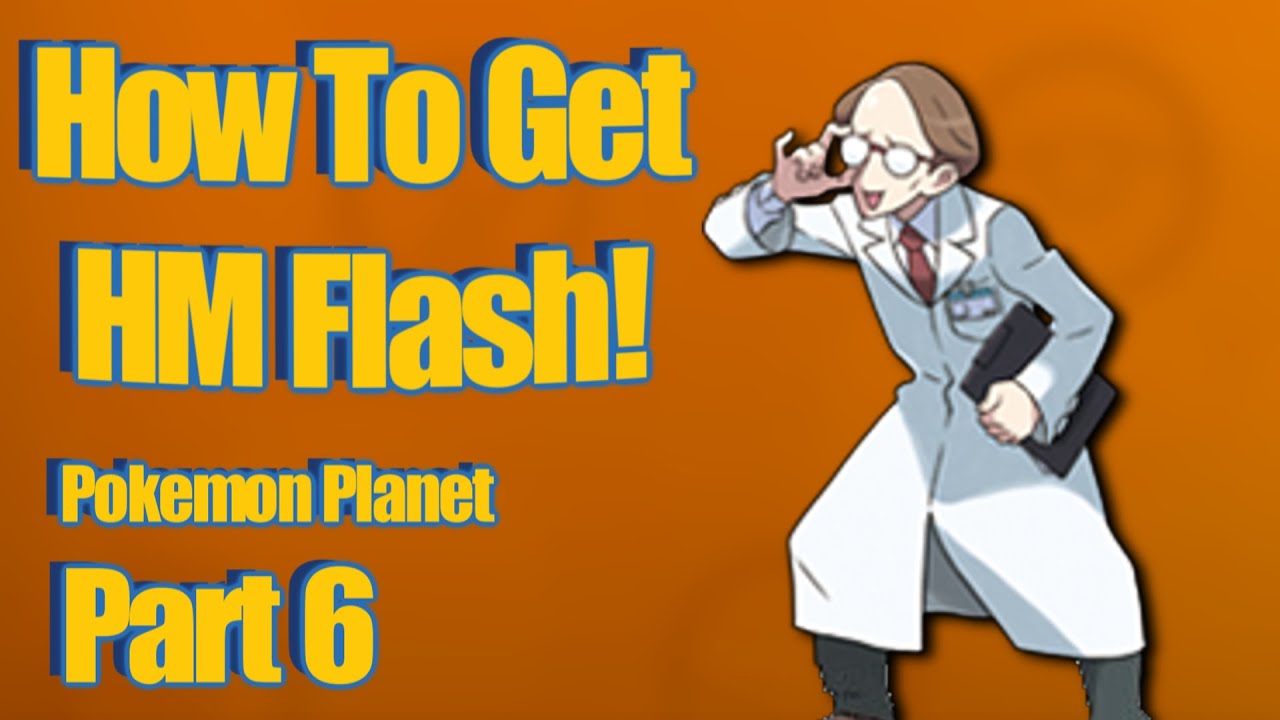 Pokemon How To Get Hm Flash! [Episode 6] YouTube