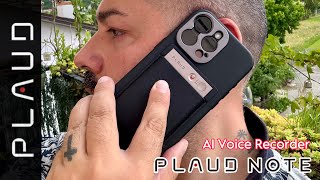 PLAUD Note - The Best ChatGPT Empowered AI Voice Recorder with Transcription & Summarization