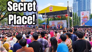 Kereta Api Sarong Secret Place at TRX! 🇲🇾 The Biggest Human Gathering in Kuala Lumpur!