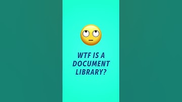 🤐 The SECRET to a Better SharePoint Site: Document Libraries. #shorts