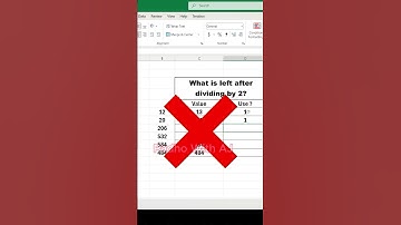 What is left after dividing by 2 in Excel #shorts #ytshorts #excel #PadhowithAJ #shortvideo