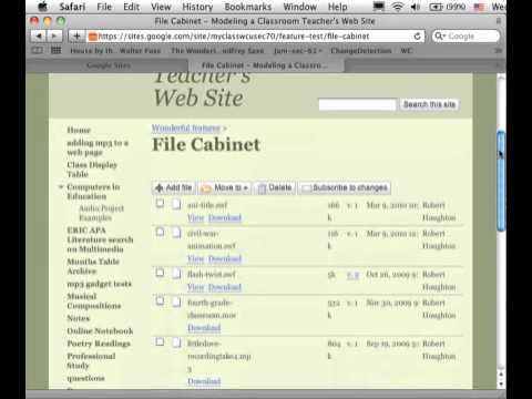 Adding Audio Clips To Google Sites Web Pages Youtube