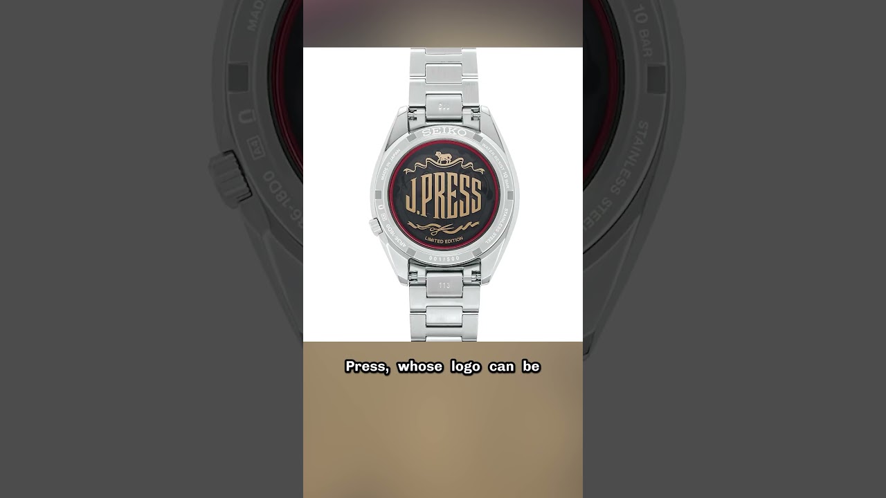 Совместная работа Seiko и J. Press | Ограниченная серия | Seiko SBSA317