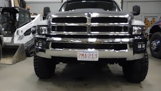 Installing 4th gen bumper on 2nd gen Ram!!!!!!!!!