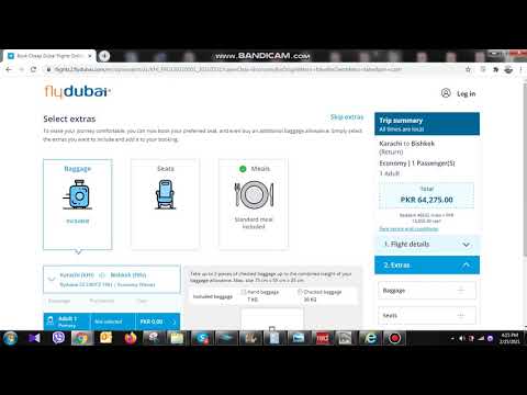 FLY DUBAI WEB BOOKING