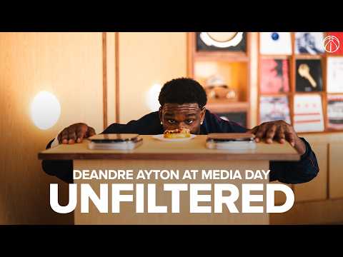 Unfiltered: Deandre Ayton at Media Day