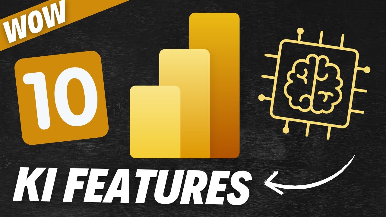 Microsoft Power BI Kurs 1h: 10 KI-Features [deutsch]