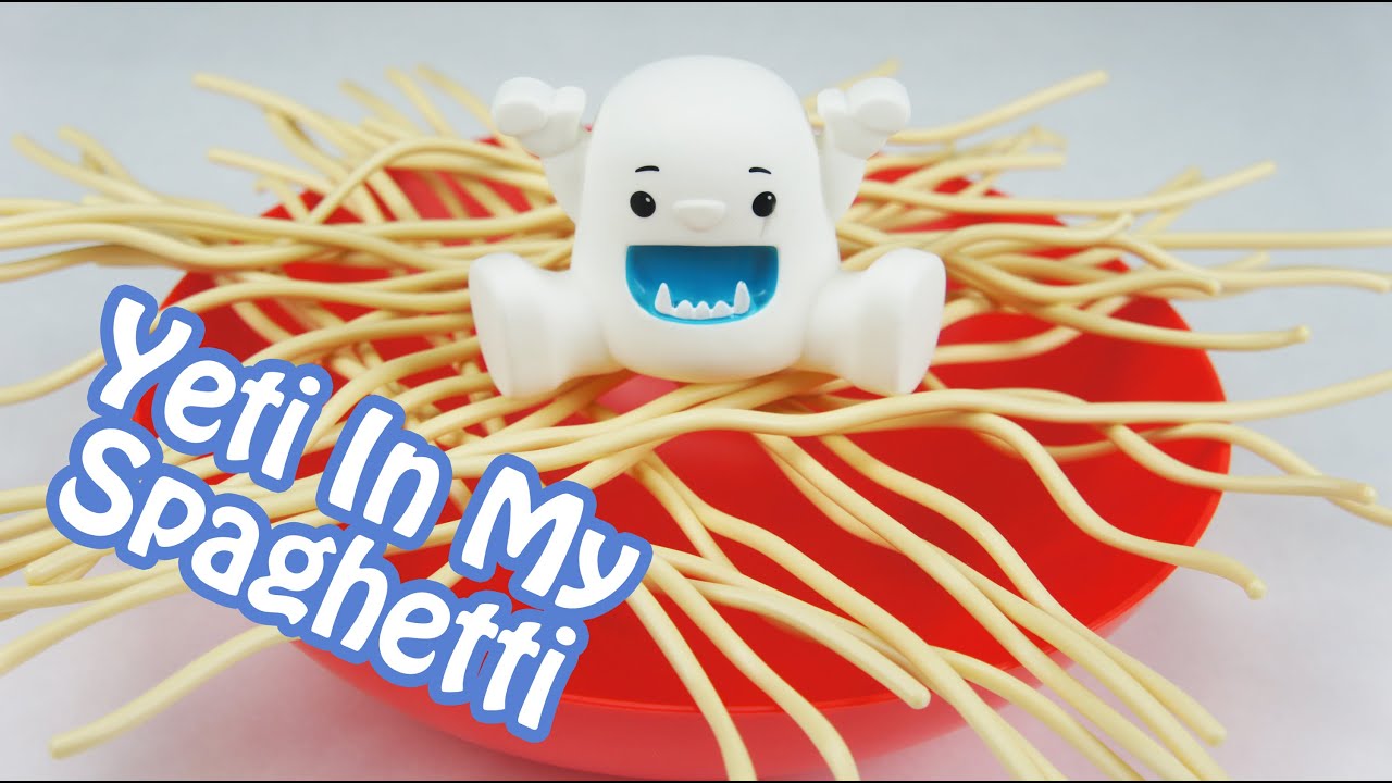 Yeti in my Spaghetti Game Review and Play by Patch Products 