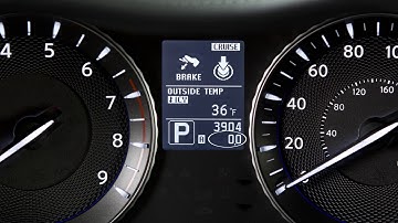 2018 INFINITI Q70 - Vehicle Information Display